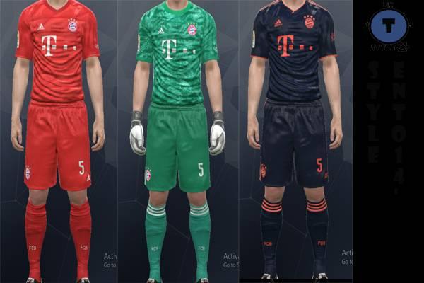 Bayern Munich 201920 Kits PES 2017 PATCH PES New