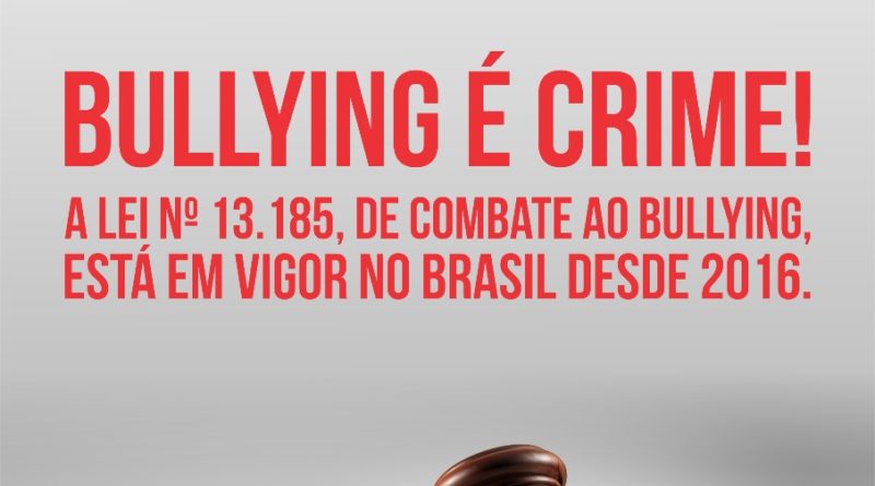 BULLYING É CRIME