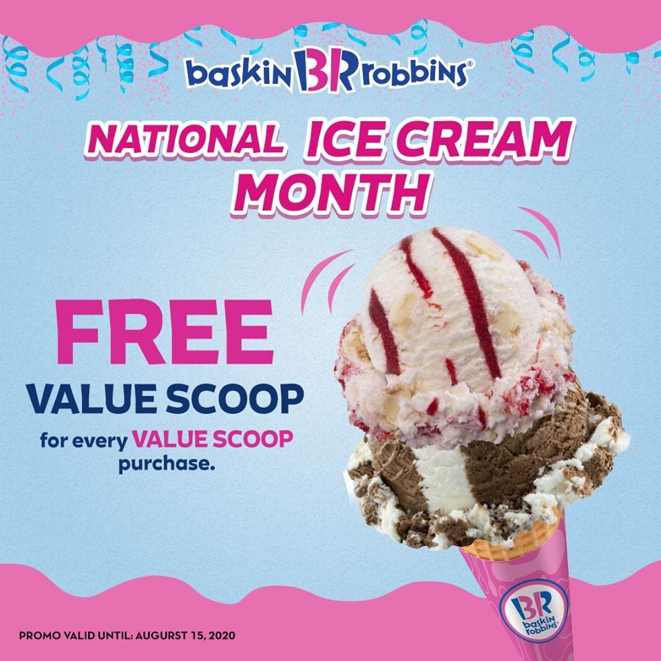 Manila Shopper BaskinRobbins National Ice Cream Month Promo til