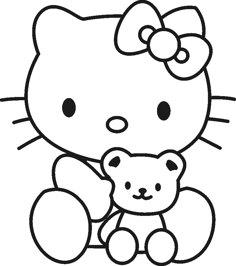 Free Coloring Pages For Kids Hello Kitty Coloring Sheet Free Coloring Pages For Kids Hello Kitty Coloring Sheet
