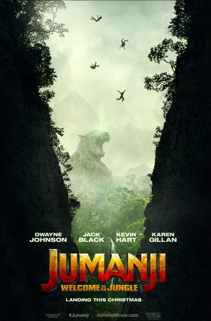 Qual tal um joguinho de fases do filme Jumanji: Bem-vindo a Selva