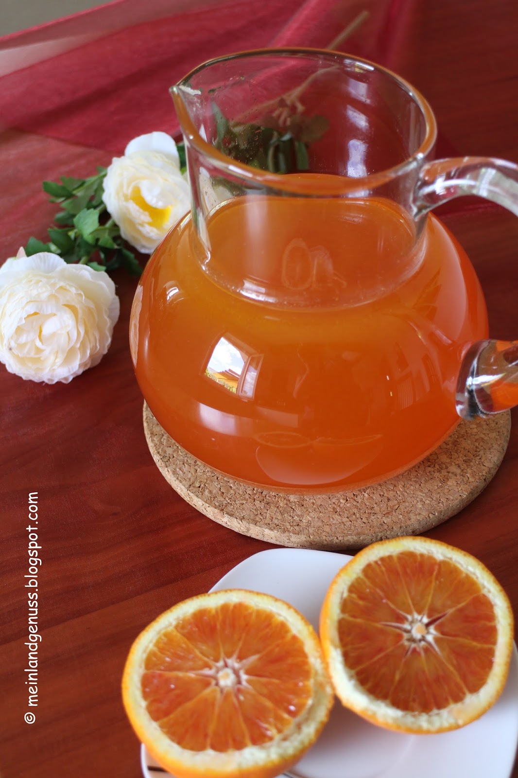mein Land und Gartengenuss : Orangen-Sirup