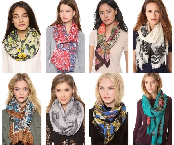 How to wear a scarf
