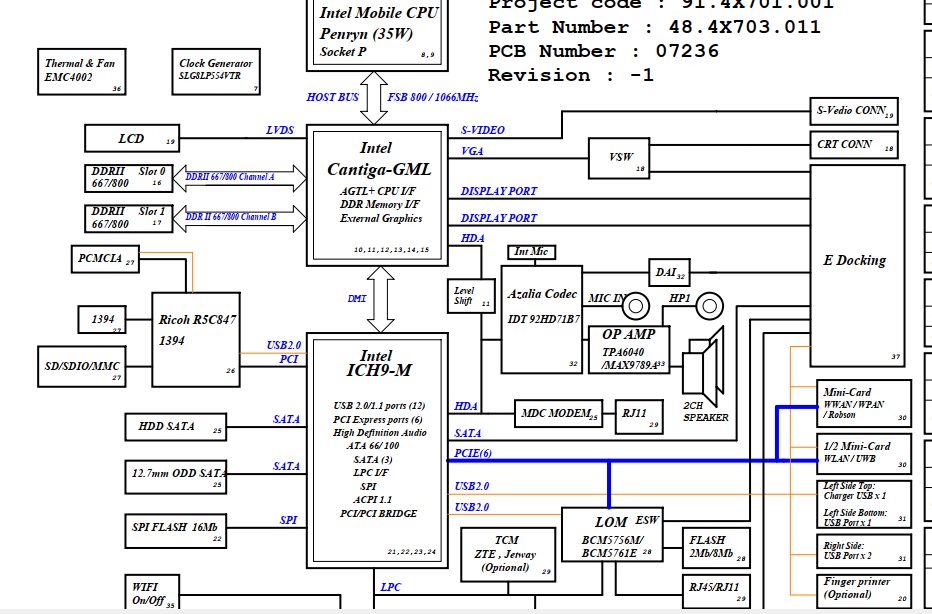 DELL LATITUDE E5420 KRUG 14 UMA Motherboard /pcb Schematic Diagram pdf