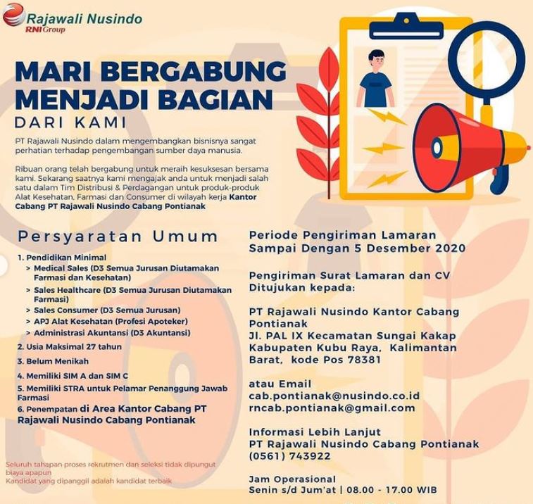 Lowongan Kerja Pt Rajawali Nusindo Desember 2020 Lowongan Kerja Lowongan Kerja 2021 Lowongan Kerja Bulan Mei 2021