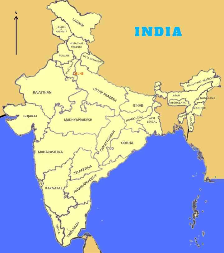 The Geography of India pdfnotes for competitive exams
