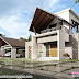 Modern home design rendered in 4K