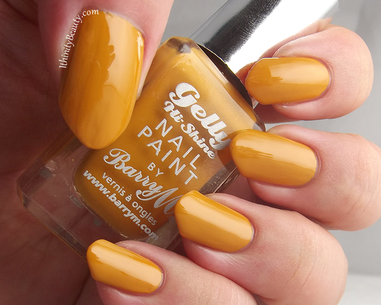 Barry M: Mustard Swatch & Review ★★★★★/5 | IthinityBeauty.com Nail Art Blog