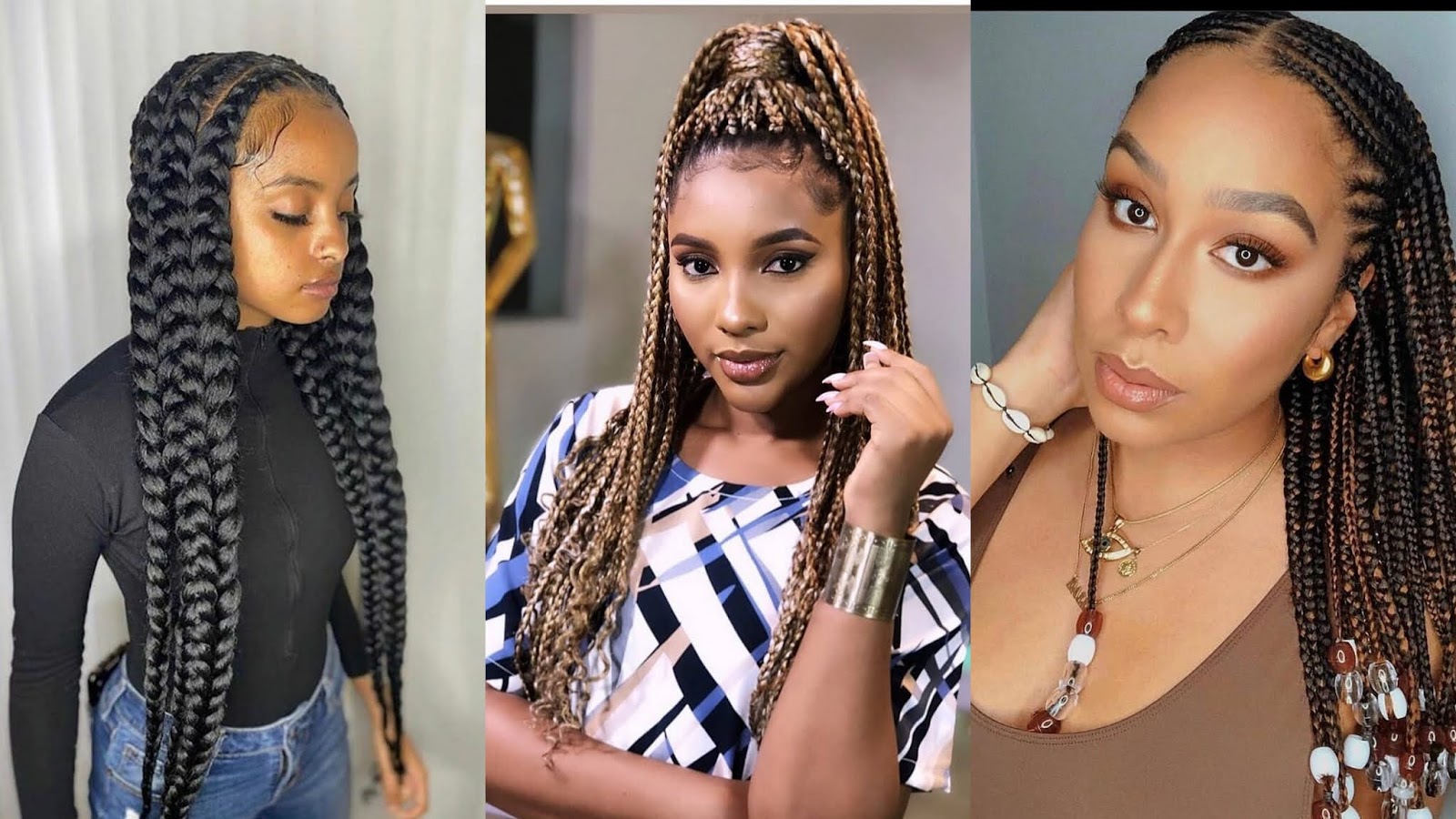 Box Braids Hairstyles 2020: Most awesome braids hairstyles you should ...