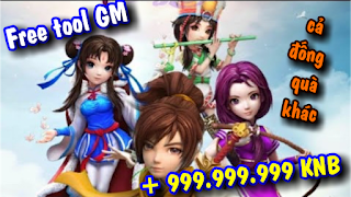 Tải game Kiếm Linh Free Tool GM + 999999999 KNB + Vô số quà | App tải game Trung Quốc hay