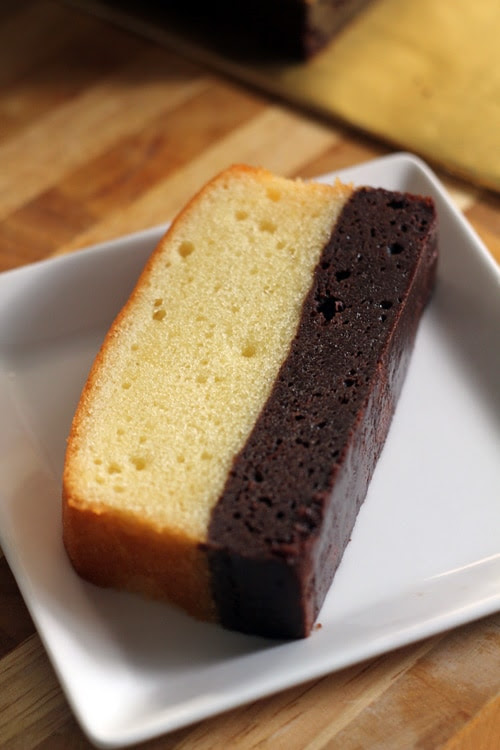 BROWNIE BUTTER LOAF CAKE