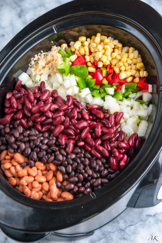 SLOW COOKER THREE BEAN CHILI #recipes #healthymeals #quickhealthymeals #food #foodporn #healthy #yummy #instafood #foodie #delicious #dinner #breakfast #dessert #lunch #vegan #cake #eatclean #homemade #diet #healthyfood #cleaneating #foodstagram SLOW COOKER THREE BEAN CHILI #recipes #healthymeals #quickhealthymeals #food #foodporn #healthy #yummy #instafood #foodie #delicious #dinner #breakfast #dessert #lunch #vegan #cake #eatclean #homemade #diet #healthyfood #cleaneating #foodstagram