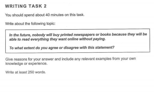 ielts task 2 agree disagree essay questions