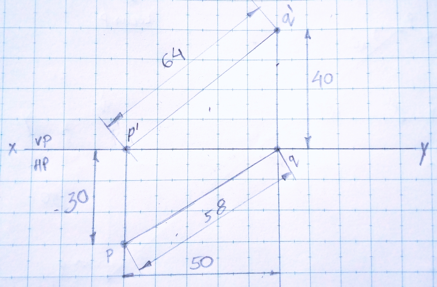 Projection of points questions with answers Projection Of Points