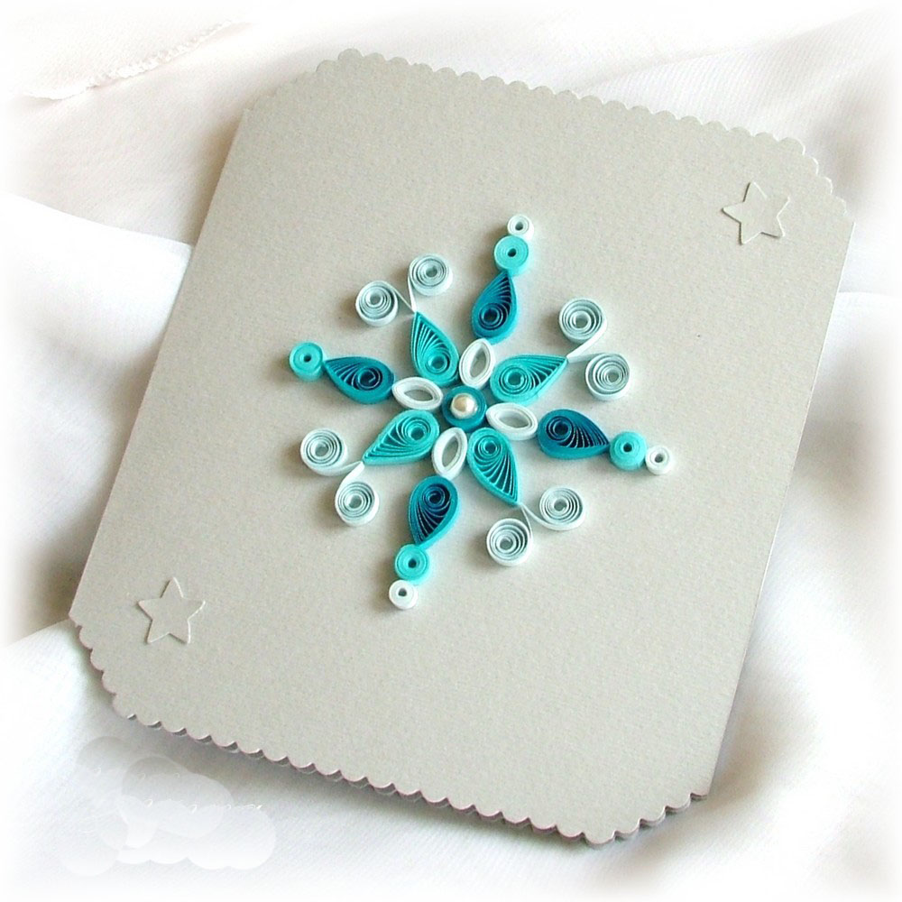 объемная снежинка в открытке. поп ап снежинки. квиллинг зима. квиллинг снежинки. снежинка открытка.