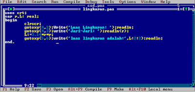 Mengenal Prosedur Writeln dan Readln Bahasa PASCAL_