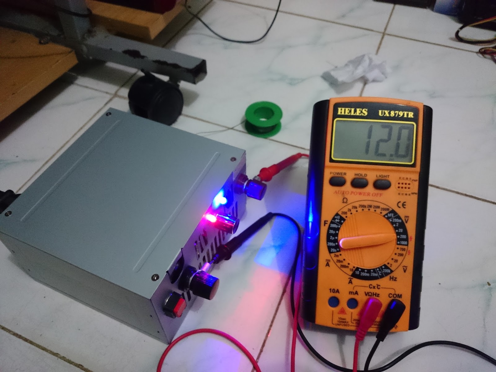 Modifikasi Psu Jadi Charger Aki