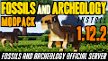 HOW TO INSTALL<br>Fossils and Archeology Modpack [<b>1.12.2</b>]<br>▽