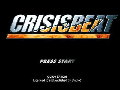 Crisis Beat PS1 ISO - Game Full Collection