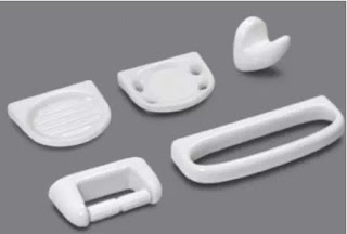 Oferta de la Semana :Set de Accesorios p/baño 5 piezas Pringles PUNTO SANITARIO CORDOBA