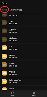 Cara Memindahkan File dari Penyimpanan Internal ke kartu SD Cara Memindahkan File dari Penyimpanan Internal ke kartu SD