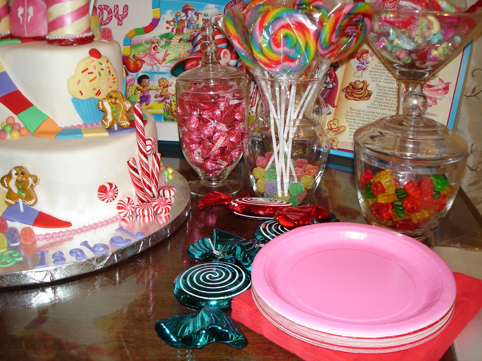 Pin By Tiffany Croft On Party Ideas Candy Land Birthday Party