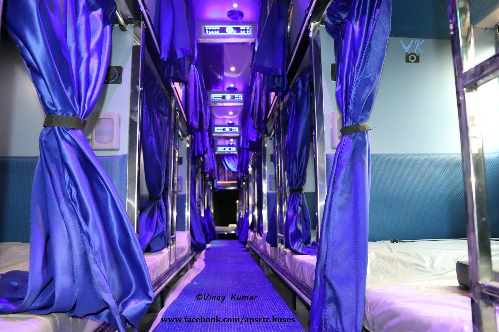APSRTC NEW VENNELA AC SLEEPER BHARAT BENZ BUS