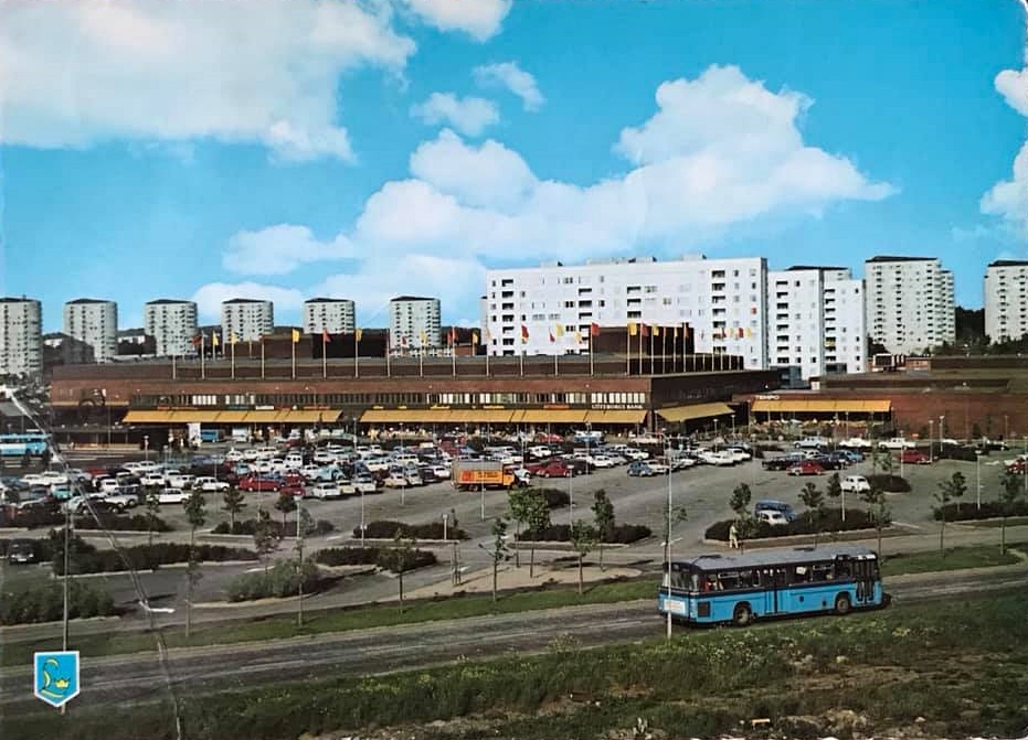 Nostalgorama Vykort på Frölunda i skickat 1973