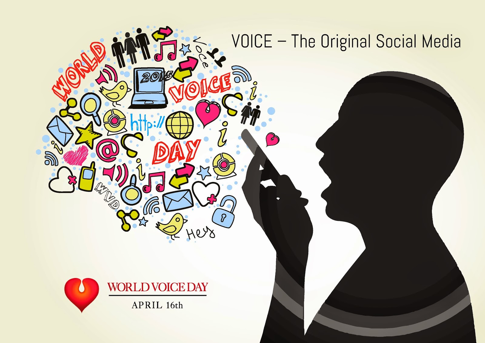 Voice зачем. Voice of the World. День голоса. World social Media Day. Всемирный день голоса (World Voice Day) Мем.