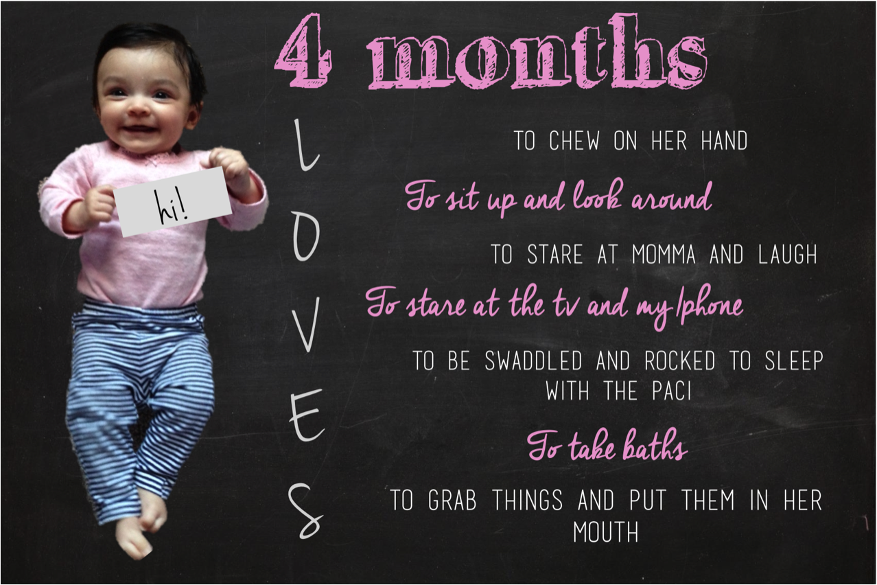 Happy 4 Months Old Baby Girl Quotes - Bab Karisa