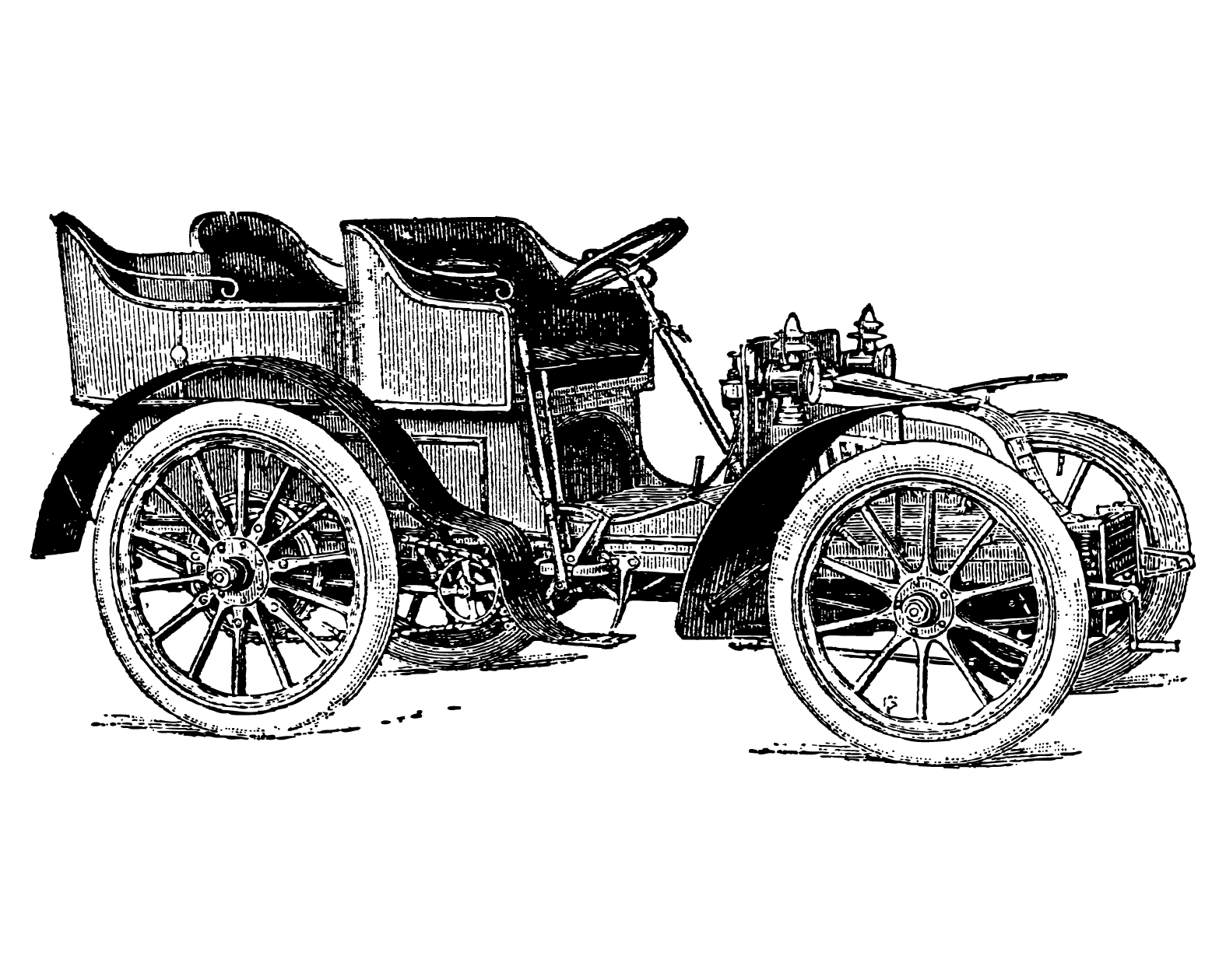 clip art antique car - photo #7