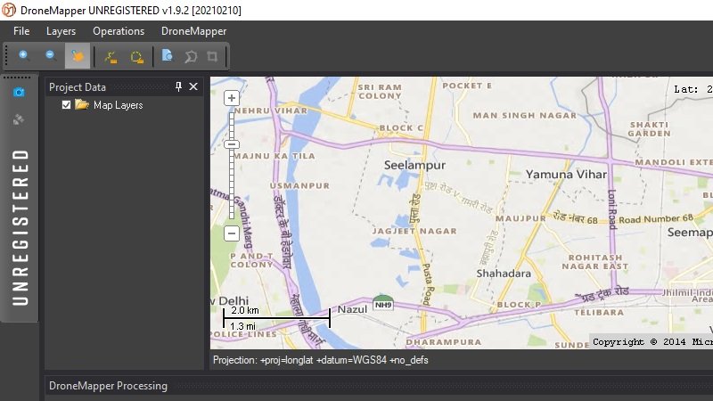 Meilleur logiciel gratuit de cartographie de drones pour Windows OS