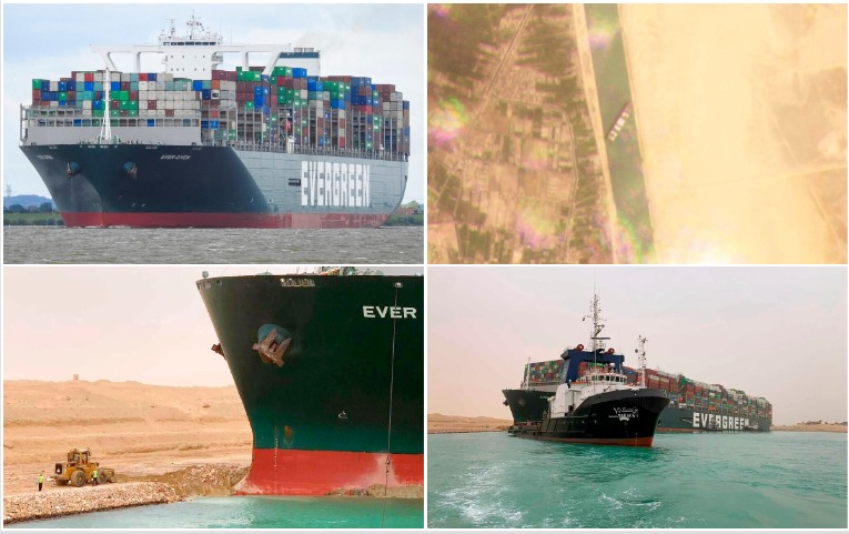Los temores por el bloqueo del Canal de Suez