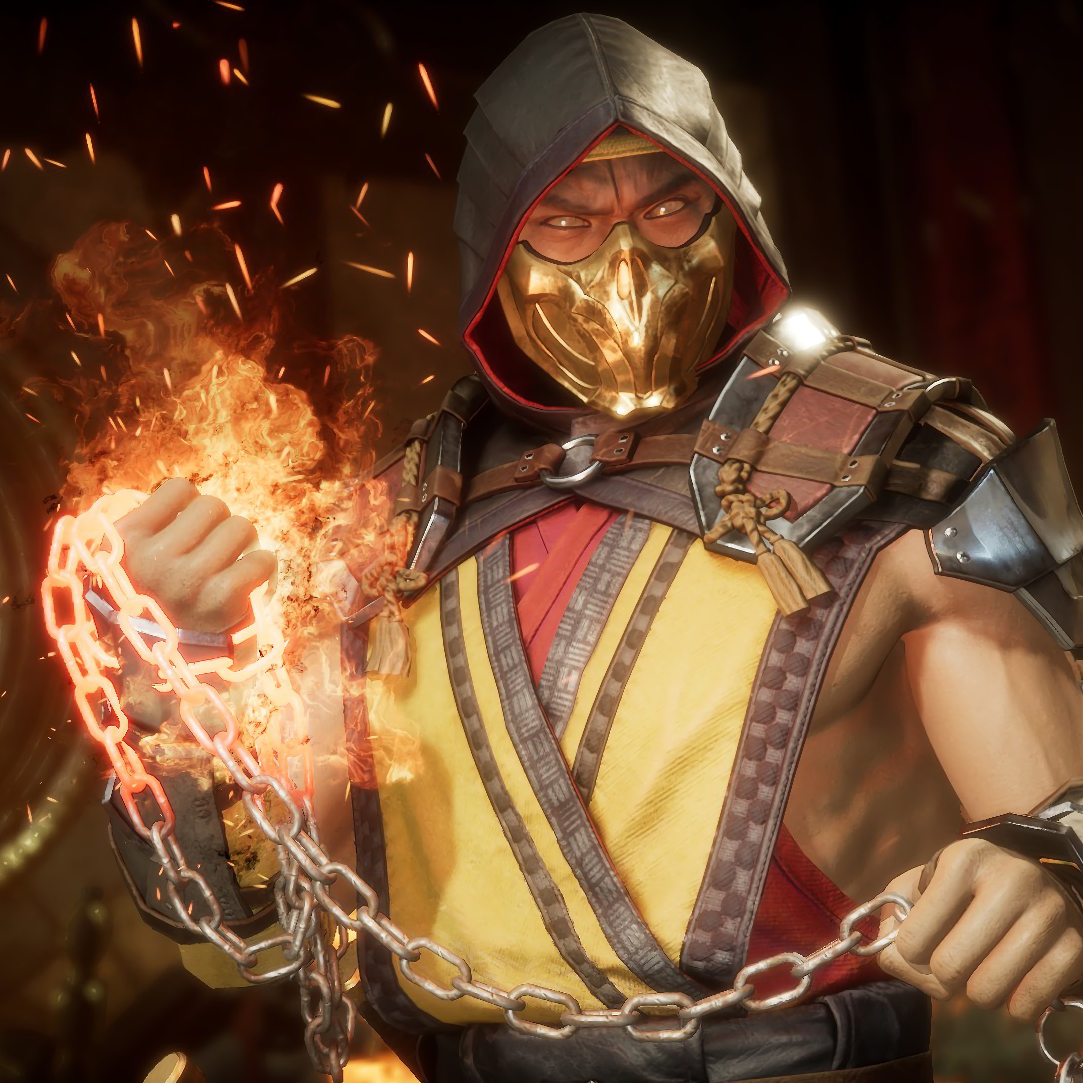 Scorpion, Mortal Kombat 11, 4K, 170 Wallpaper PC Desktop
