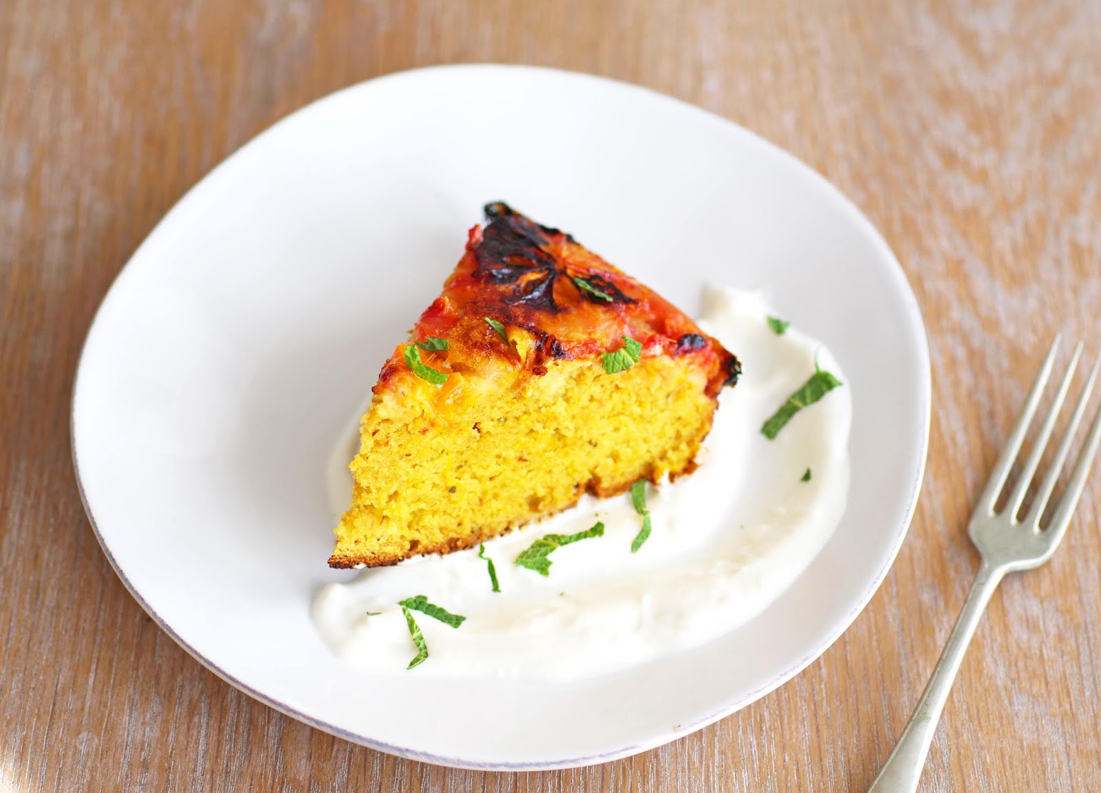 Blood Orange & Rosemary Polenta Cake Euphoric Vegan