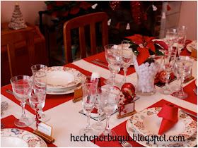 Como decorar la mesa en Navidad