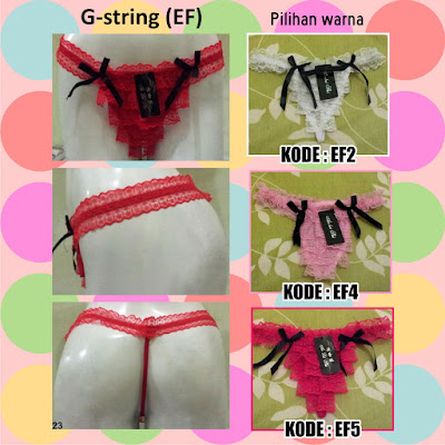 G-string cewek sexy hot jual harga murah, gstring cewek sexy motif lucu dan menarik sex, jual harga termurah kode EF