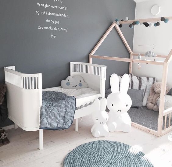 Habitación infantil de estilo Nórdico
