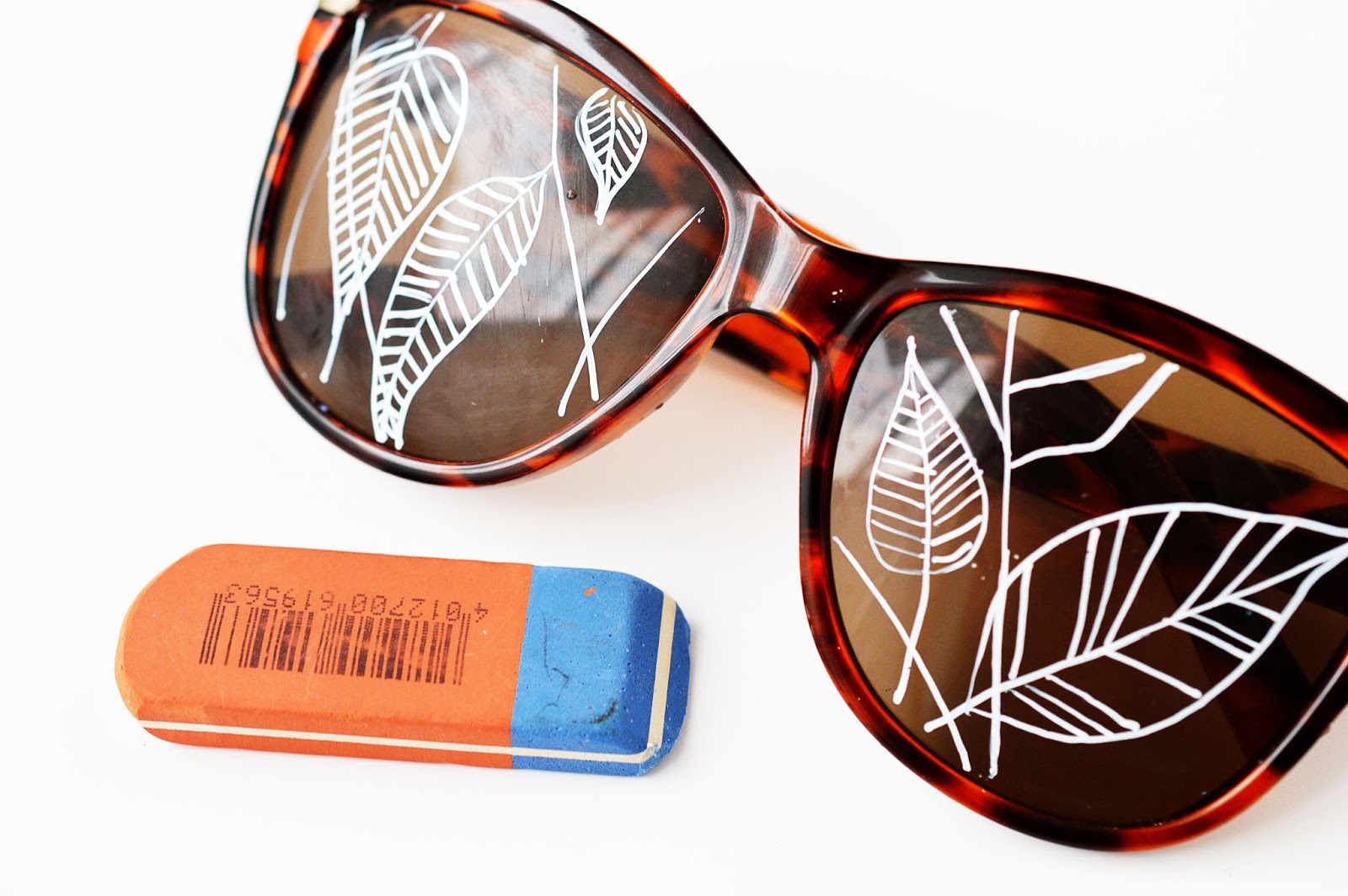Season's Change DIY PAINTED SUNGLASSES Motte