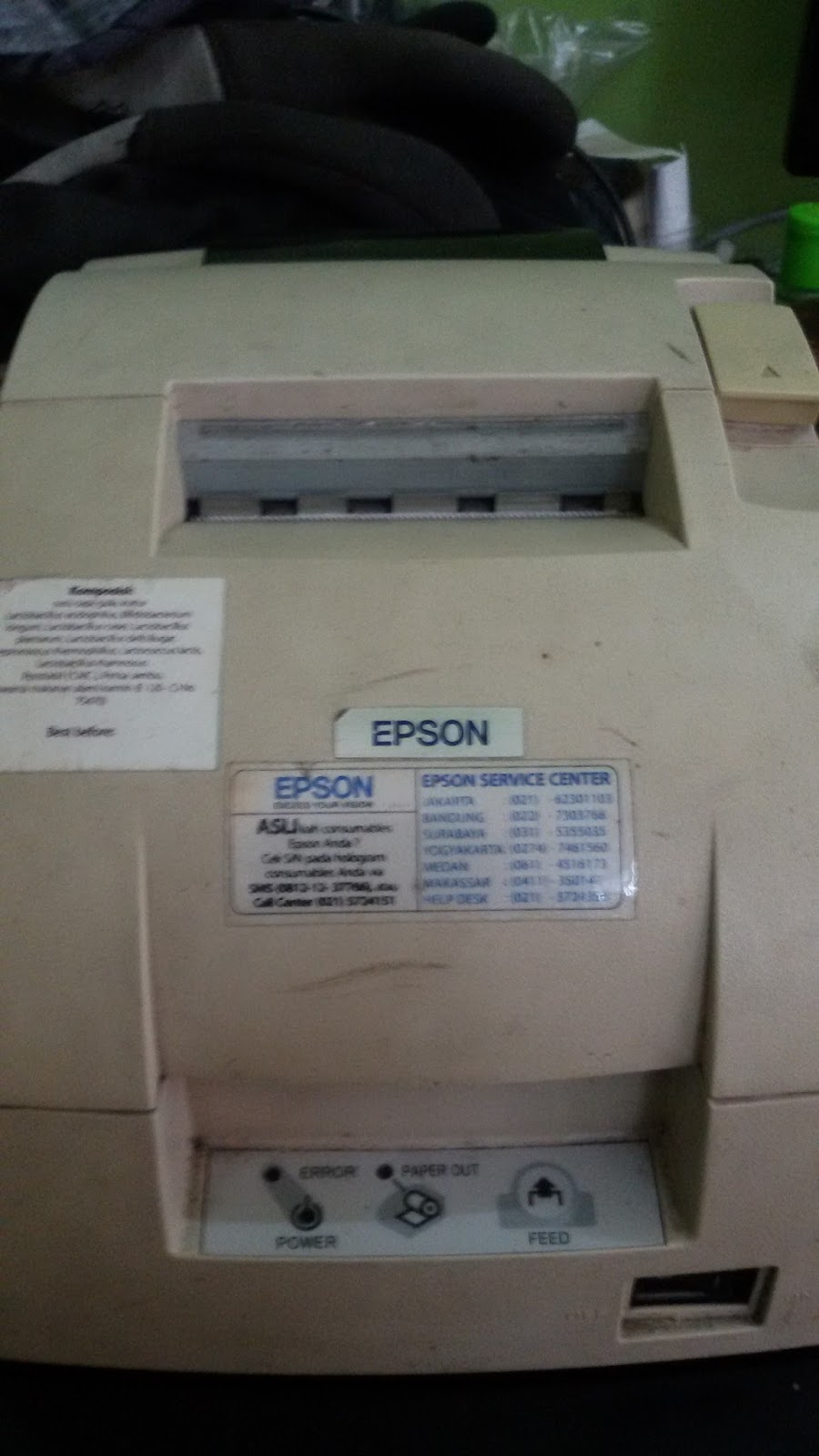 Tutorial Instalasi Driver Printer Epson TMU220 CoratCoret