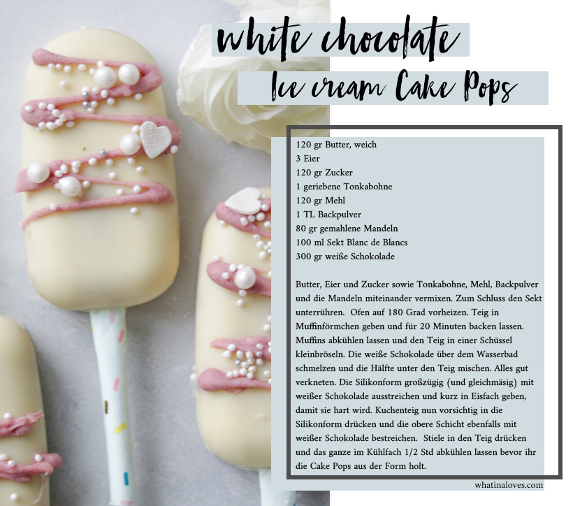 White Chocolate Cake Pops 