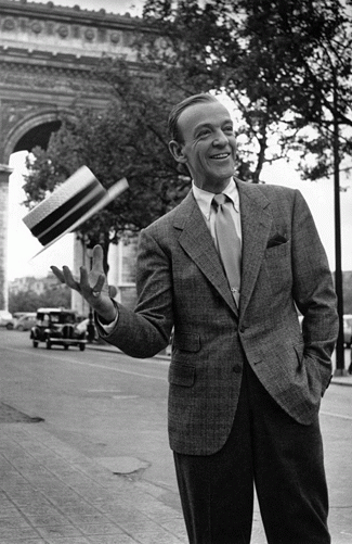 Astaire buttoned-down & care free in Paris