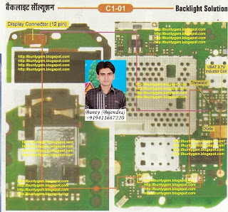 Nokia C1-01 Display & Keypad Light Solution By BuntyGSM Mobile