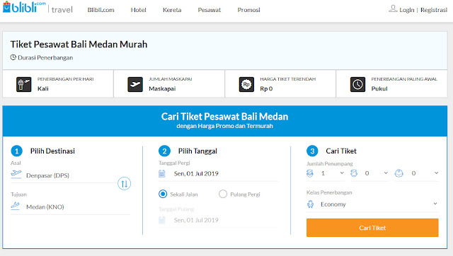 Tanpa Tunggu Promo, Ikuti Trik Beli Tiket Pesawat Bali Medan Murah