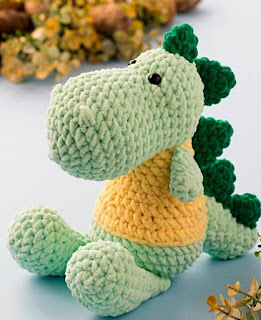 PATRON GRATIS DINOSAURIO AMIGURUMI 45638