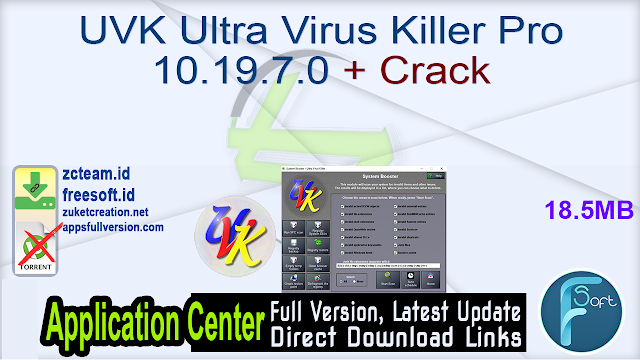 UVK Ultra Virus Killer Pro 10.19.7.0 + Crack