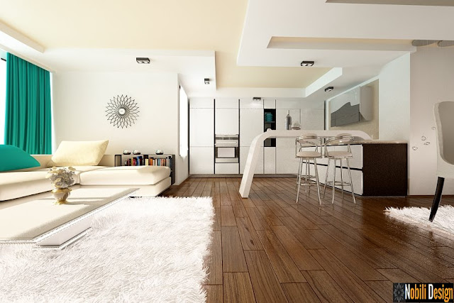 Arhitectura si design interior case - Design interior living case moderne