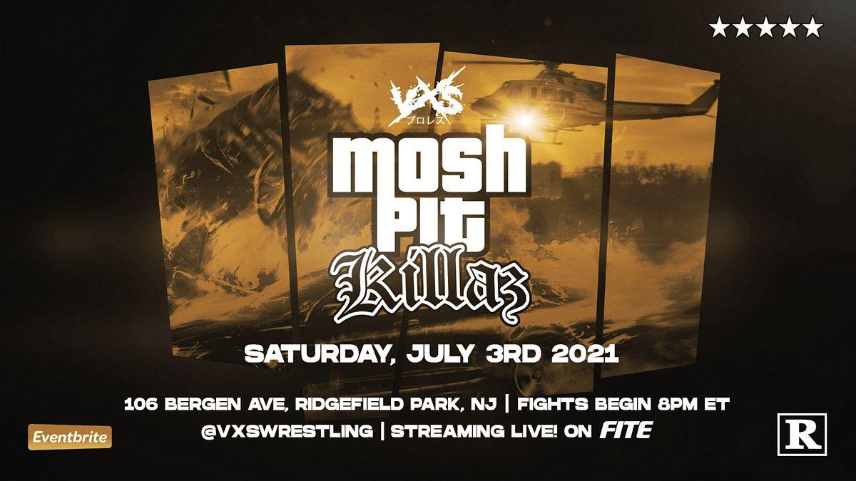 Cobertura: VxS Wrestling Mosh Pit Killaz 2021 – Brian Cage na área!