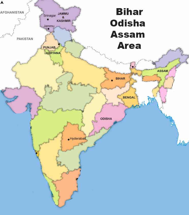 Berar On Political Map Of India