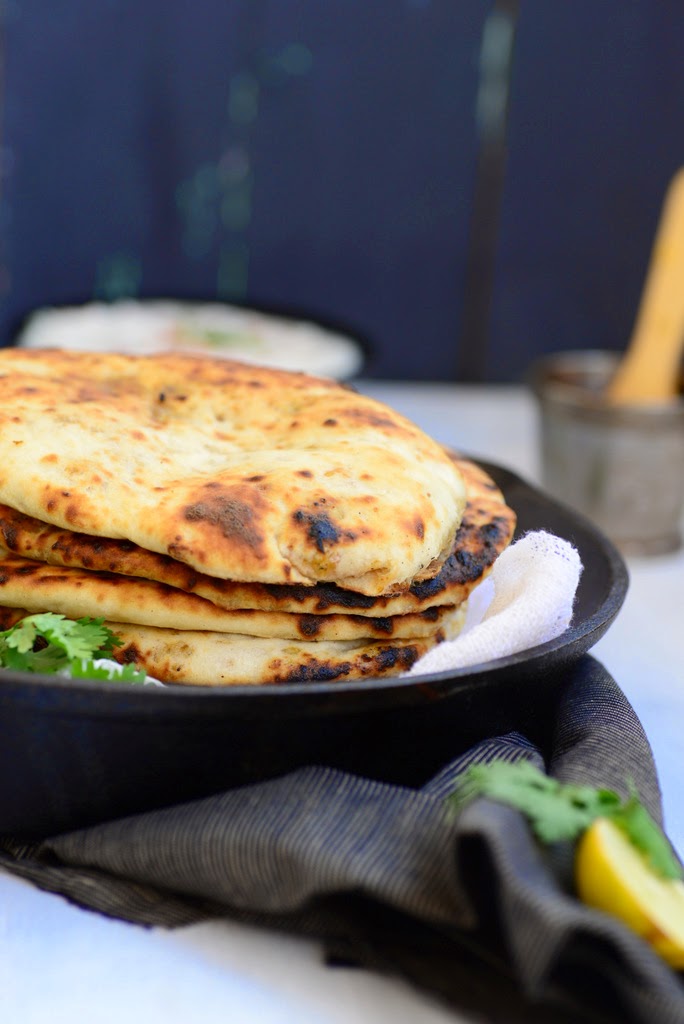 Keema Naan \ Indian Naan Bread Stuffed with lamb Mince